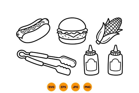 BBQ Grill Icon Clipart Pack Review