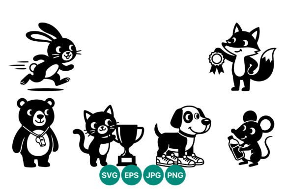 Cute Cartoon Animal Vector Review
