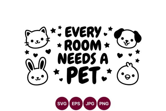 Cute Pet Faces Clipart Set Review