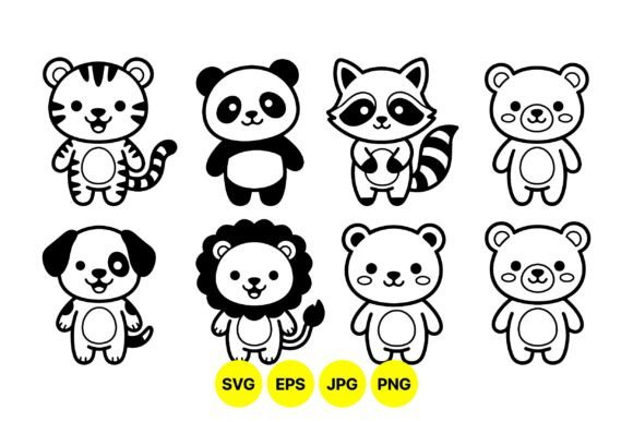 Cute Woodland Animal Clipart Set Review