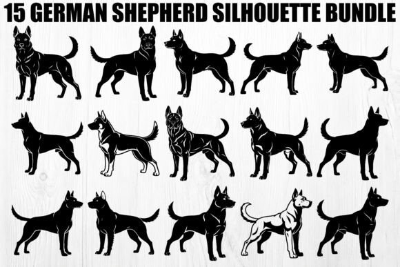 German Shepherd Silhouette Bundle Review