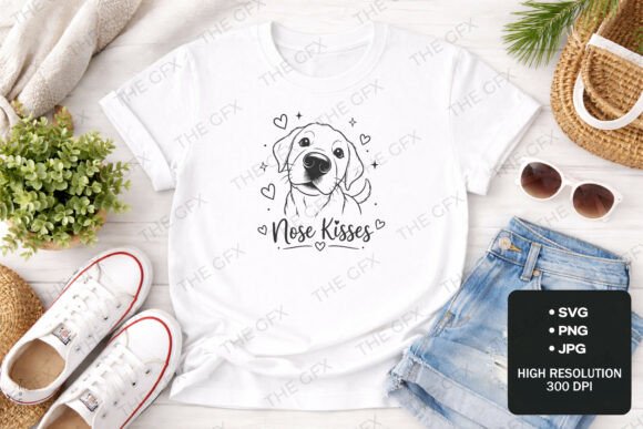 Labrador Retriever Nose Kisses Puppy Embroidery Review