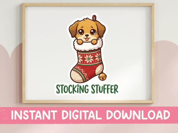 Stocking Stuffer Puppy Christmas Design Review